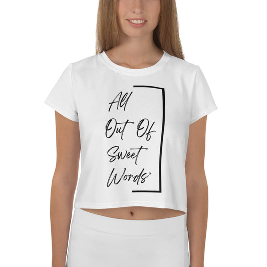 All-Over Print Crop Tee